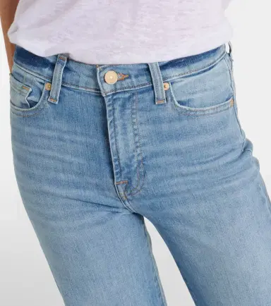 7 For All Mankind Modern Dojo high-rise flared jeans | Thumbnail 6