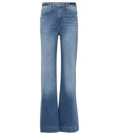 7 For All Mankind Modern Dojo high-rise flared jeans | Thumbnail 1