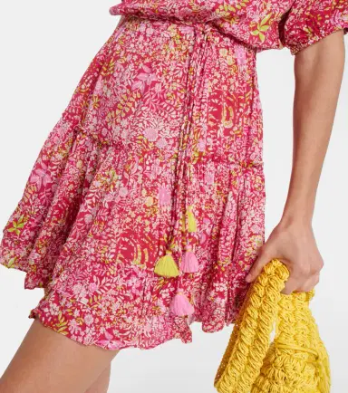 Poupette St Barth Bona floral minidress | Thumbnail 2