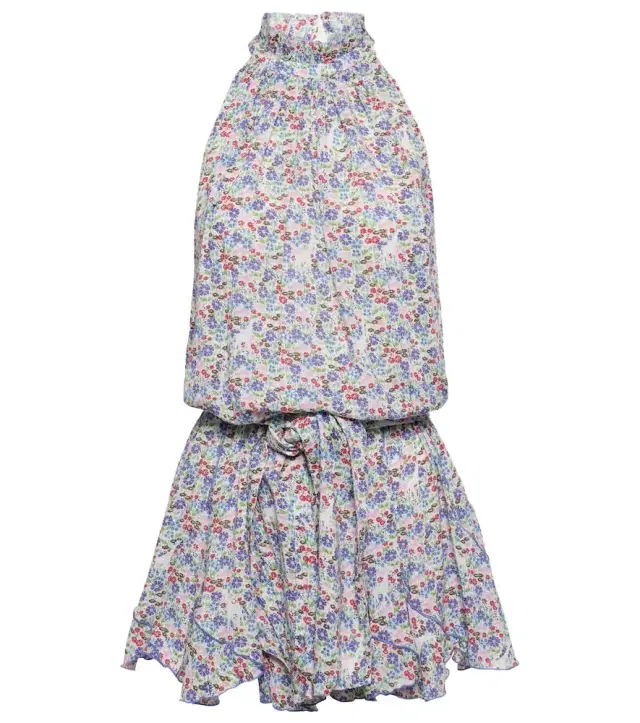 Poupette St Barth Bianca floral minidress