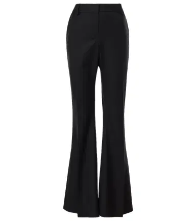 Nina Ricci Wool gabardine flared pants | Thumbnail 1