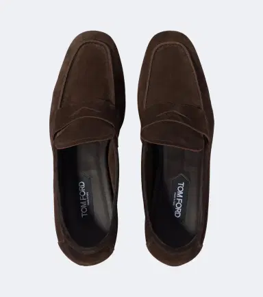 Tom Ford Sean suede penny loafers | Thumbnail 4