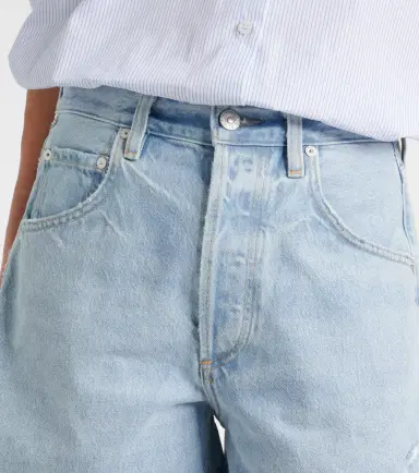 Citizens of Humanity Ayla distressed denim shorts | Thumbnail 2