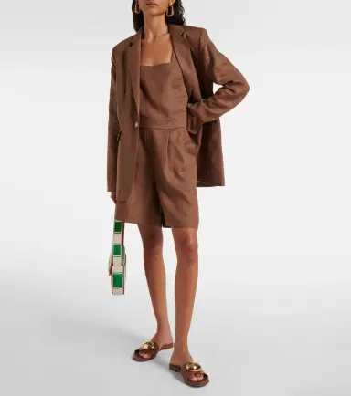 ASCENO Azores linen blazer | Thumbnail 3