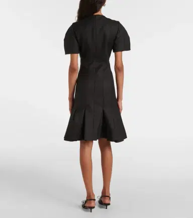 Nina Ricci Wool gabardine midi dress | Thumbnail 5