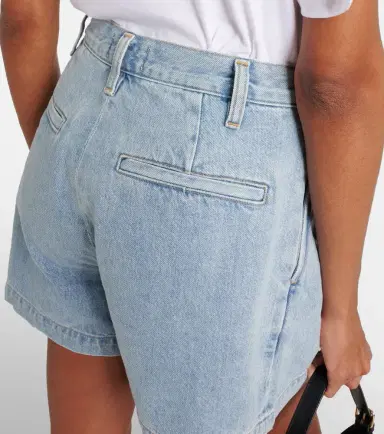 Agolde Becker denim shorts | Thumbnail 5