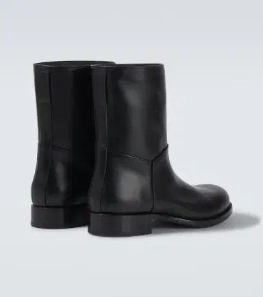 The Row Nobilis leather ankle boots | Thumbnail 2