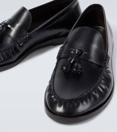 The Row Polished leather loafers | Thumbnail 3