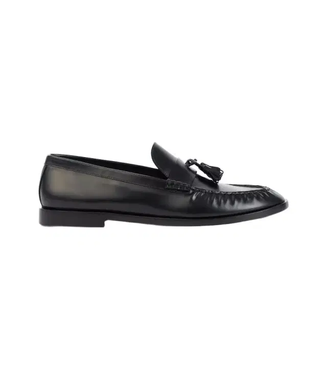 The Row Polished leather loafers