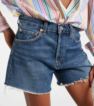 Citizens of Humanity Annabelle high-rise denim shorts | Thumbnail 4