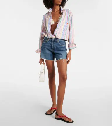 Citizens of Humanity Annabelle high-rise denim shorts | Thumbnail 5