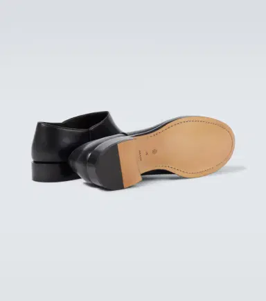 The Row Nobilis leather ankle boots | Thumbnail 3