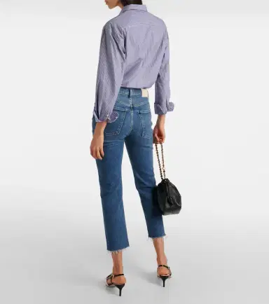 Citizens of Humanity Daphne high-rise cropped straight jeans | Thumbnail 5