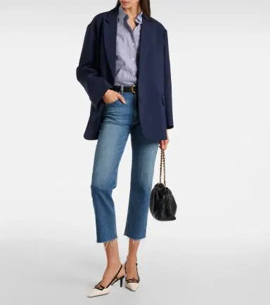 Citizens of Humanity Daphne high-rise cropped straight jeans | Thumbnail 7