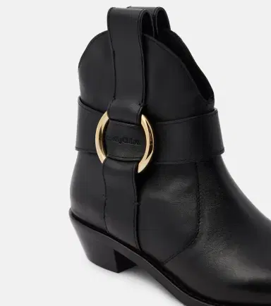 See By Chloé See By Chloé New Ring leather ankle boots | Thumbnail 2