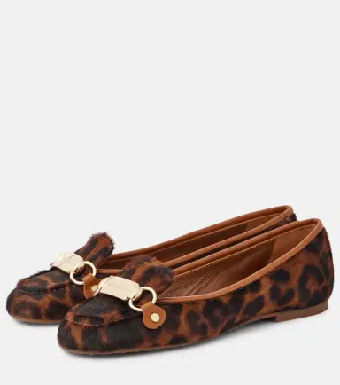 See By Chloé See By Chloé Signature calf hair ballet flats | Thumbnail 2