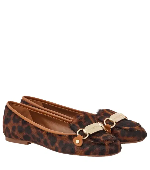 See By Chloé See By Chloé Signature calf hair ballet flats