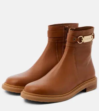 See By Chloé See By Chloé Signature leather ankle boots | Thumbnail 4