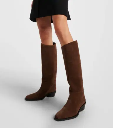 Proenza Schouler Bronco suede knee-high boots | Thumbnail 5