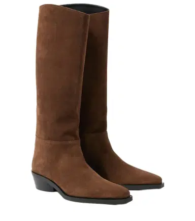 Proenza Schouler Bronco suede knee-high boots | Thumbnail 1