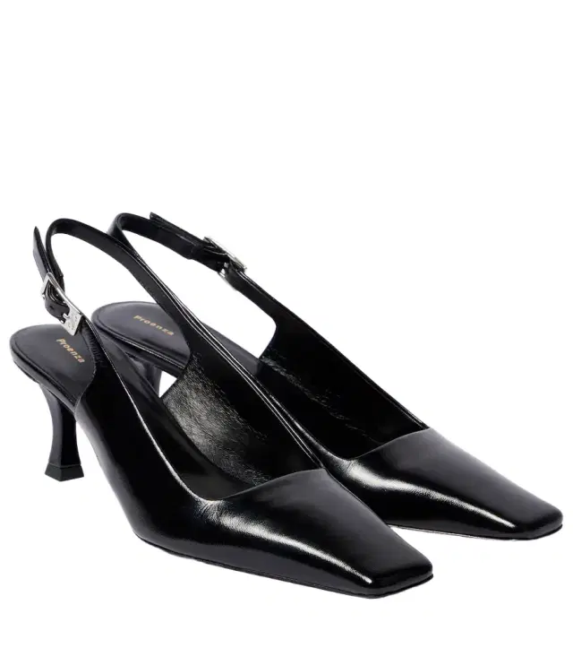 Proenza Schouler 65 leather slingback pumps