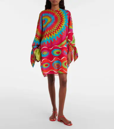 Pucci Bersaglio printed cotton kaftan | Thumbnail 2