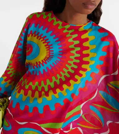 Pucci Bersaglio printed cotton kaftan | Thumbnail 3