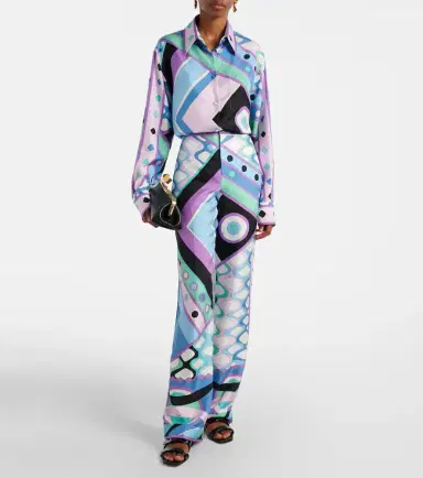 Pucci Vivara silk twill shirt | Thumbnail 2