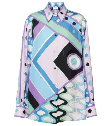 Pucci Vivara silk twill shirt | Thumbnail 1