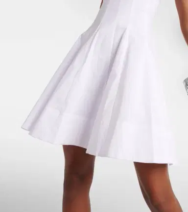 Staud Wells cotton poplin minidress | Thumbnail 3