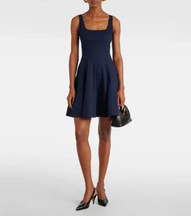 Staud Wells cotton poplin minidress | Thumbnail 2