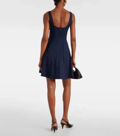 Staud Wells cotton poplin minidress | Thumbnail 3