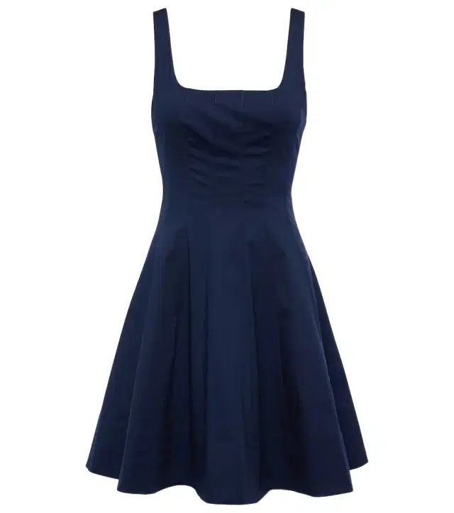 Staud Wells cotton poplin minidress