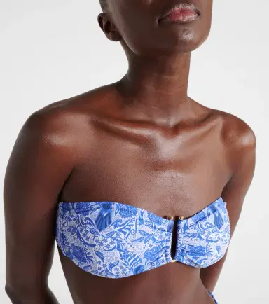 Heidi Klein Lake Como printed bikini top | Thumbnail 4