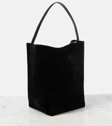 The Row N/S Park Large suede tote bag | Thumbnail 4