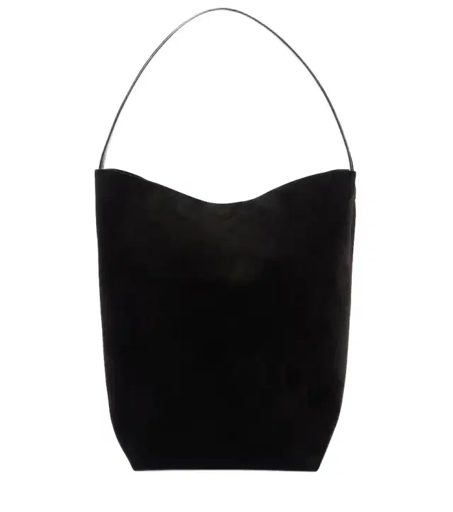 The Row N/S Park Large suede tote bag