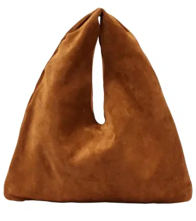The Row Bindle Small suede tote bag | Thumbnail 1 The Row Bindle Small suede tote bag | Thumbnail 1