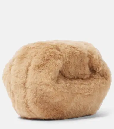 Gabriela Hearst Soft Demi faux shearling clutch | Thumbnail 2
