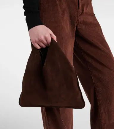 The Row Bindle Small suede tote bag | Thumbnail 2