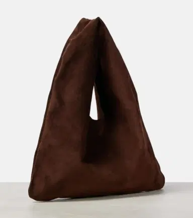 The Row Bindle Small suede tote bag | Thumbnail 6