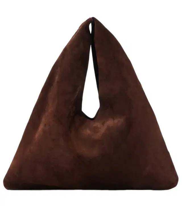The Row Bindle Small suede tote bag