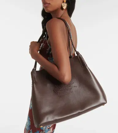Etro Libra Medium leather tote bag | Thumbnail 2
