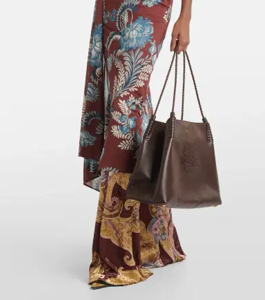 Etro Libra Medium leather tote bag | Thumbnail 3