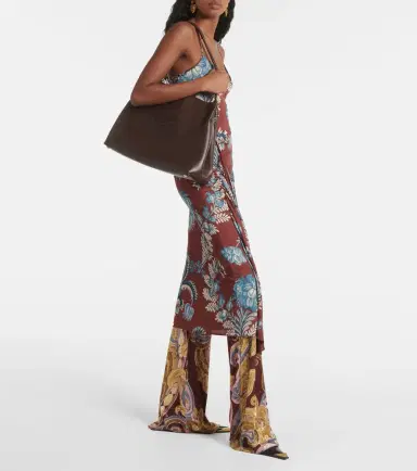 Etro Libra Medium leather tote bag | Thumbnail 5