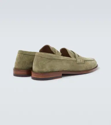 Manolo Blahnik Perry suede penny loafers | Thumbnail 2 Manolo Blahnik Perry suede penny loafers | Thumbnail 2
