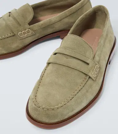 Manolo Blahnik Perry suede penny loafers | Thumbnail 3 Manolo Blahnik Perry suede penny loafers | Thumbnail 3