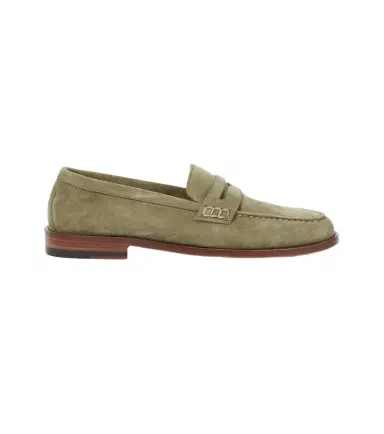 Manolo Blahnik Perry suede penny loafers | Thumbnail 1 Manolo Blahnik Perry suede penny loafers | Thumbnail 1