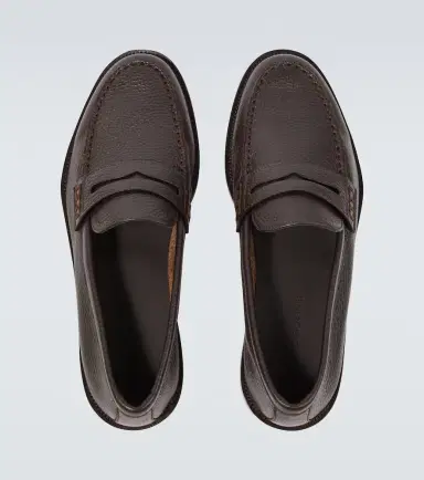Manolo Blahnik Perry leather penny loafers | Thumbnail 2 Manolo Blahnik Perry leather penny loafers | Thumbnail 2