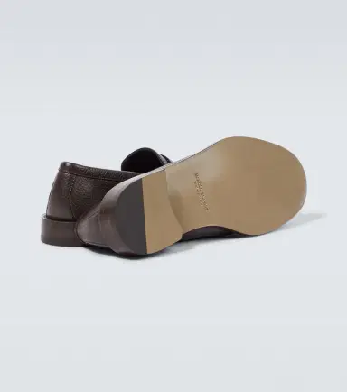Manolo Blahnik Perry leather penny loafers | Thumbnail 3 Manolo Blahnik Perry leather penny loafers | Thumbnail 3