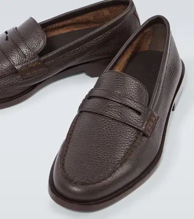 Manolo Blahnik Perry leather penny loafers | Thumbnail 6 Manolo Blahnik Perry leather penny loafers | Thumbnail 6